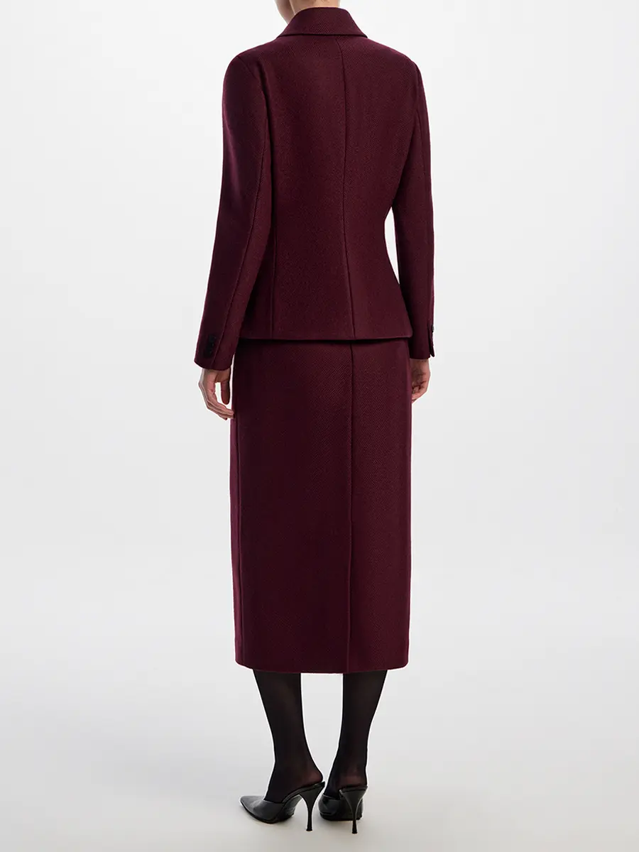 Жакет шерстяной