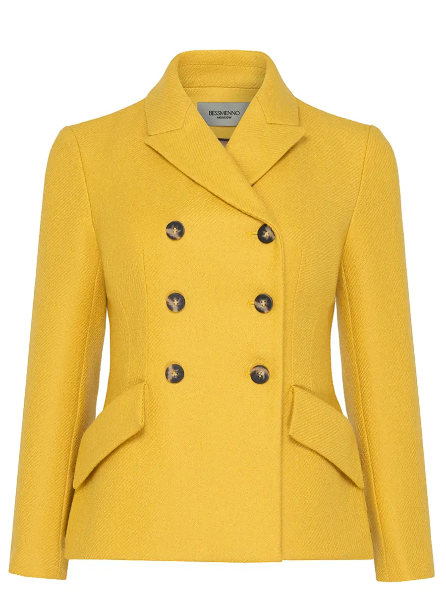 Жакет шерстяной