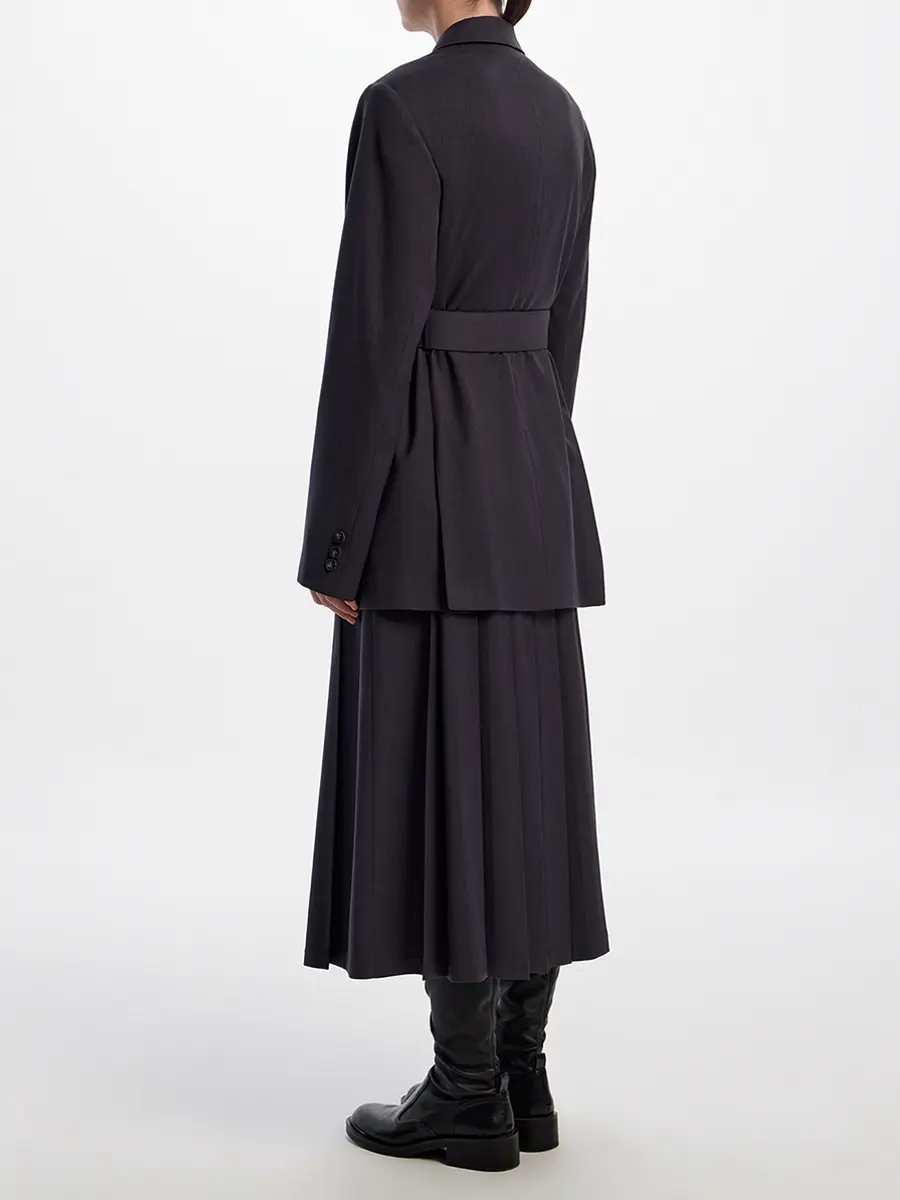 Юбка однотонная