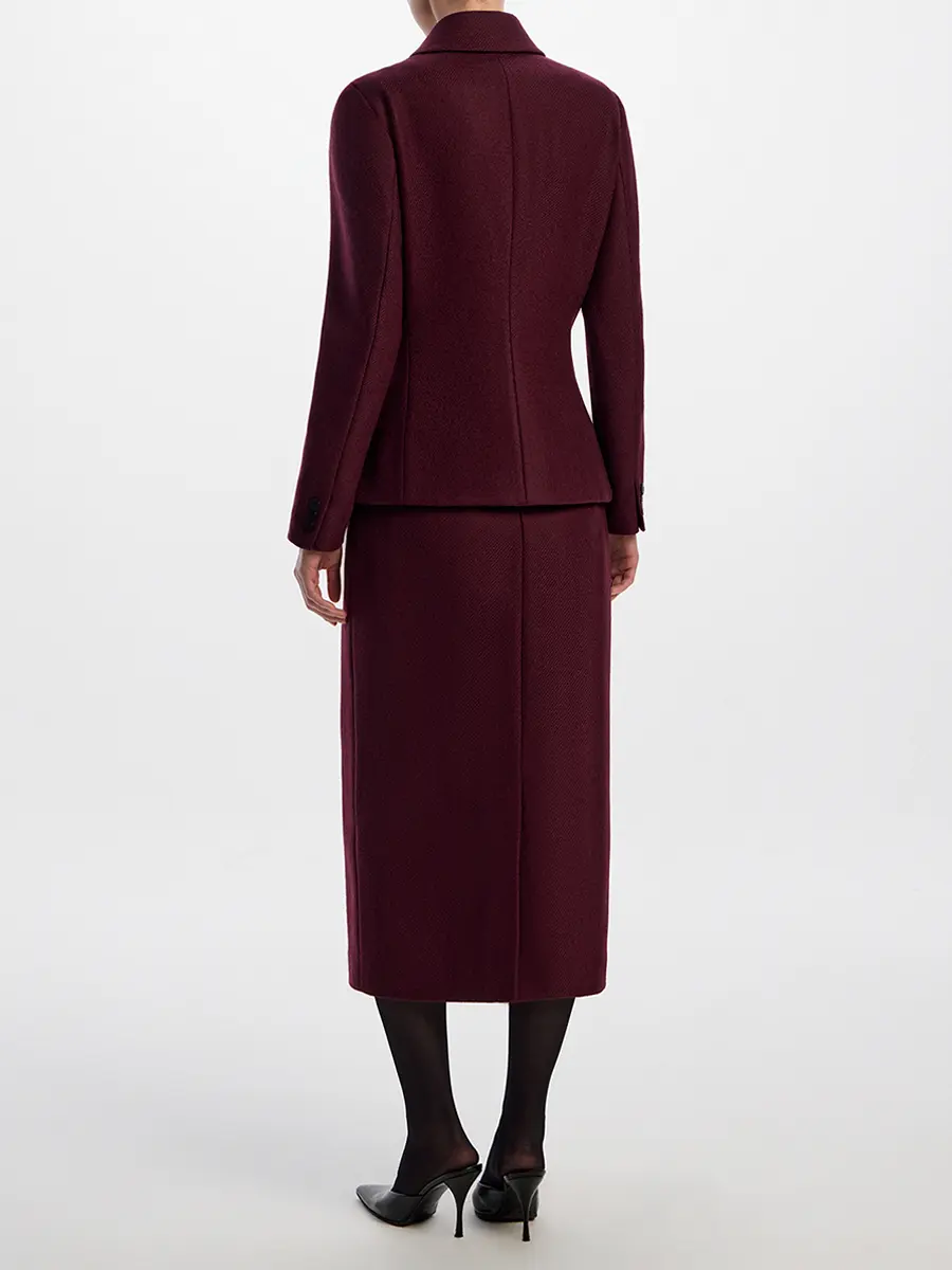 Юбка шерстяная