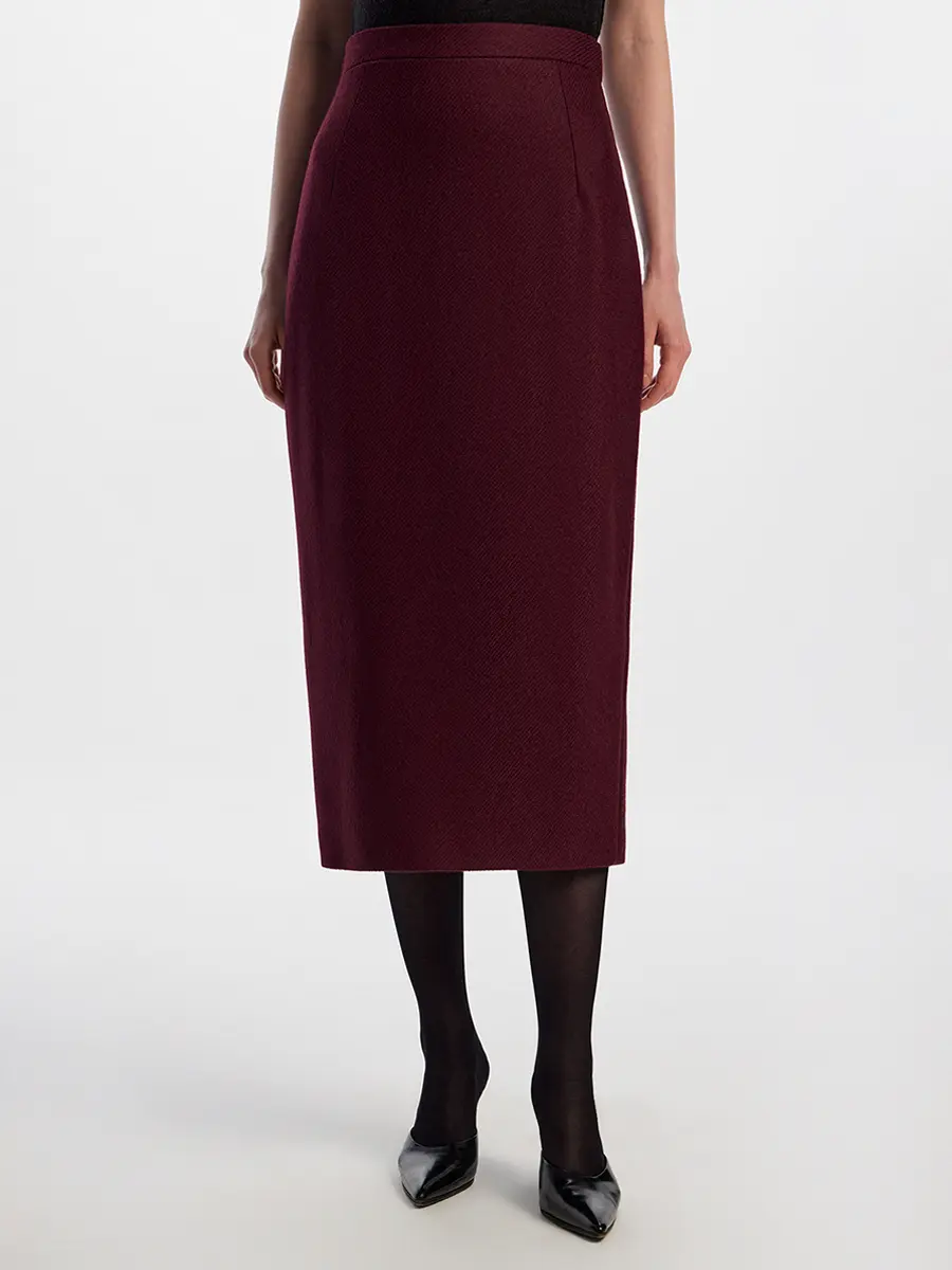 Юбка шерстяная