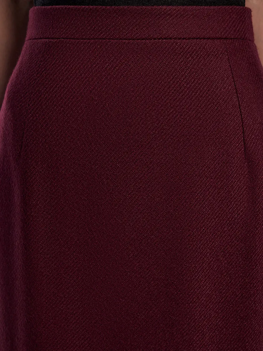 Юбка шерстяная