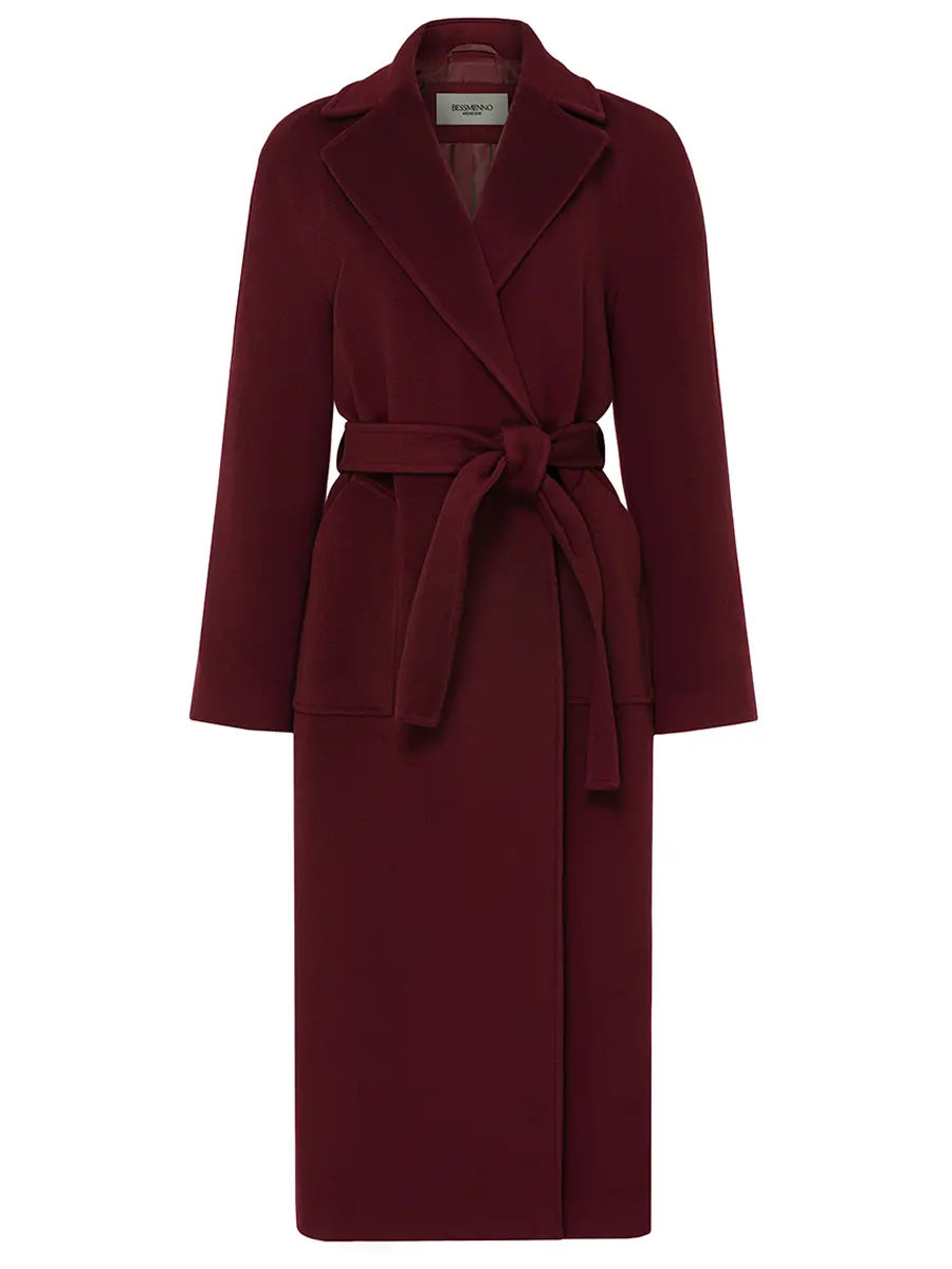 Пальто шерстяное