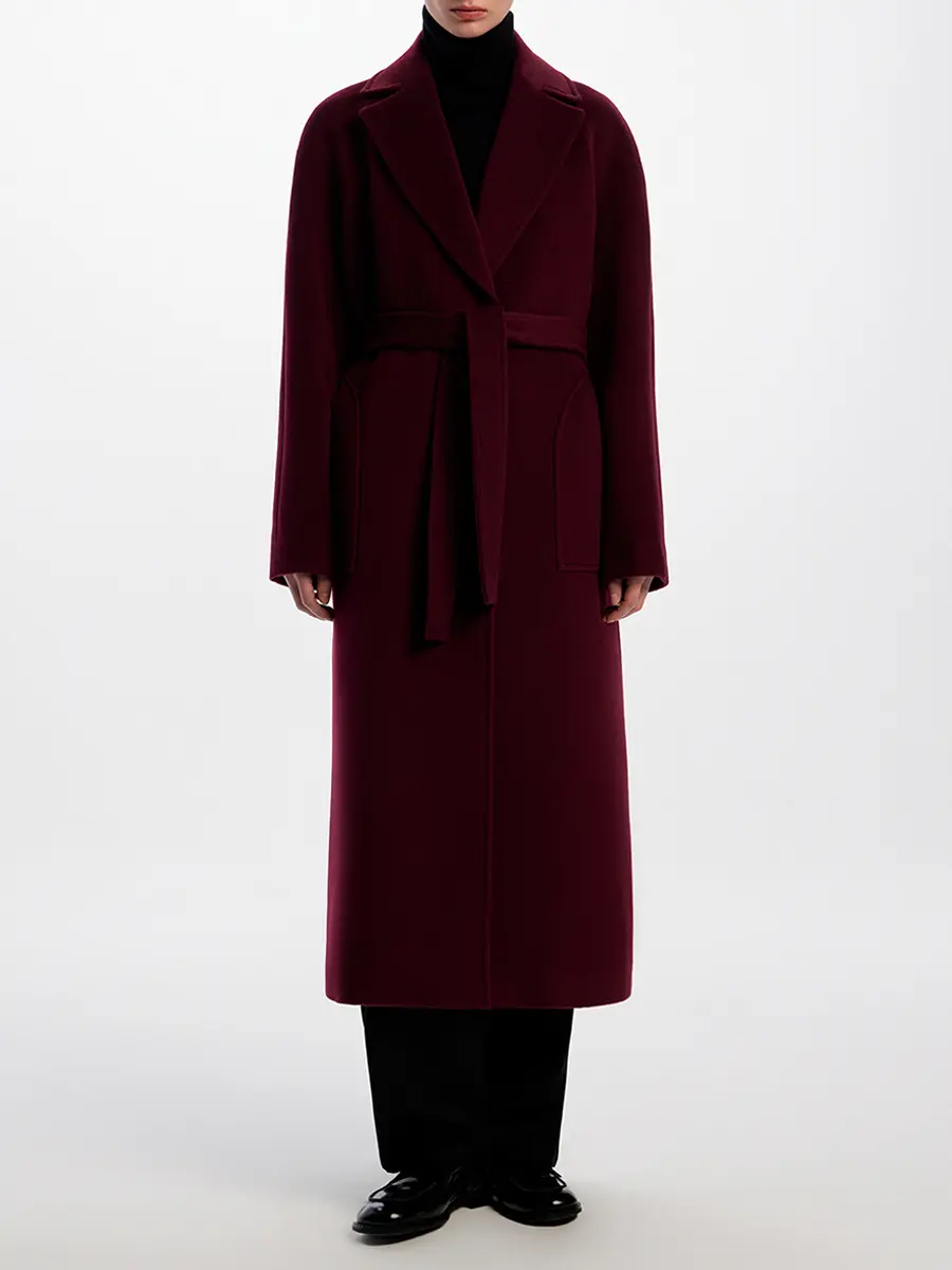 Пальто шерстяное