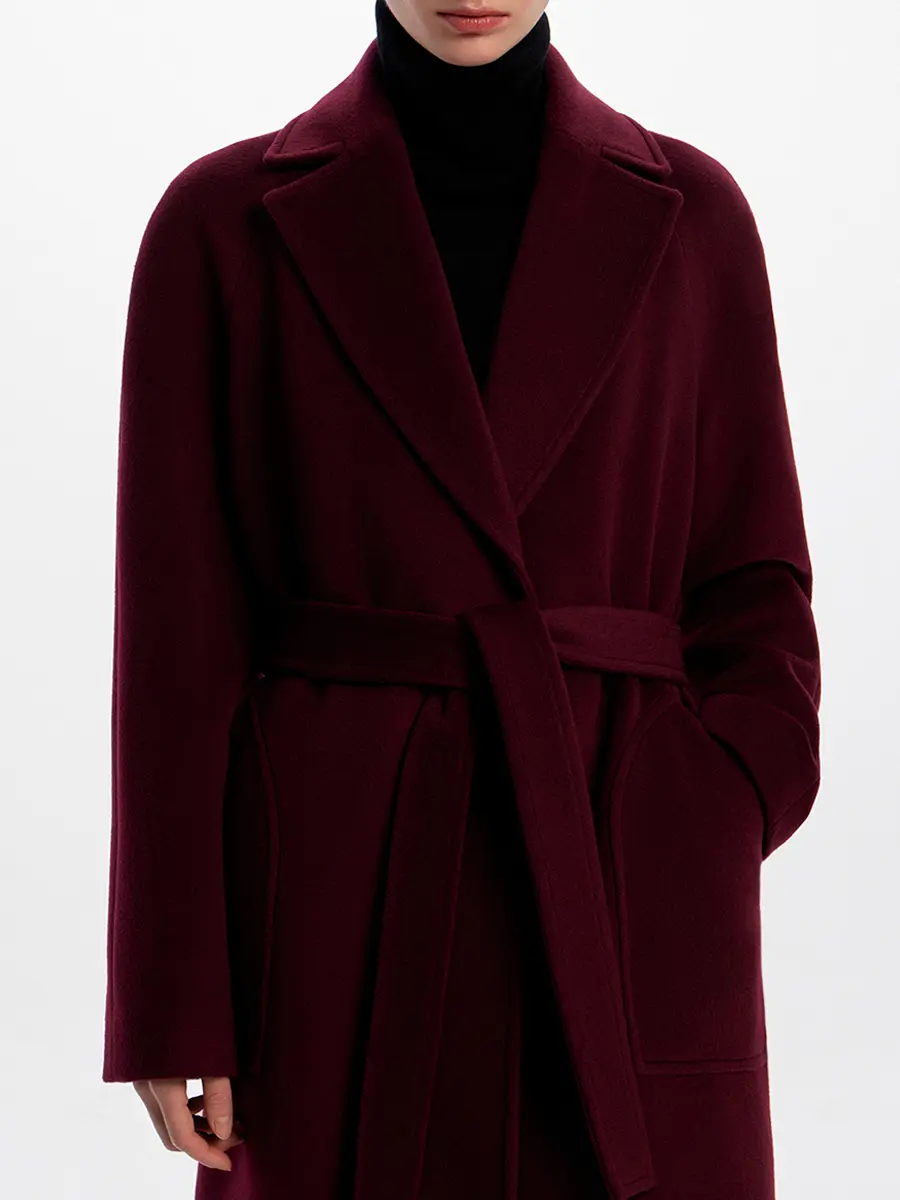 Пальто шерстяное