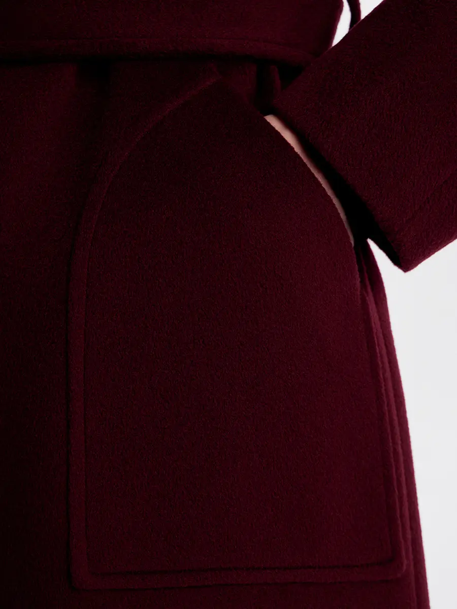 Пальто шерстяное