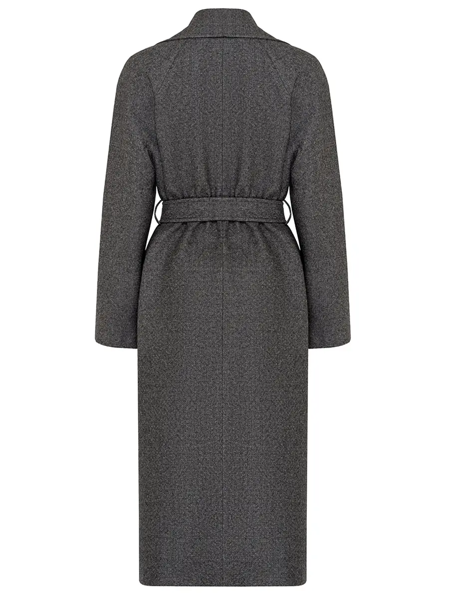 Пальто шерстяное