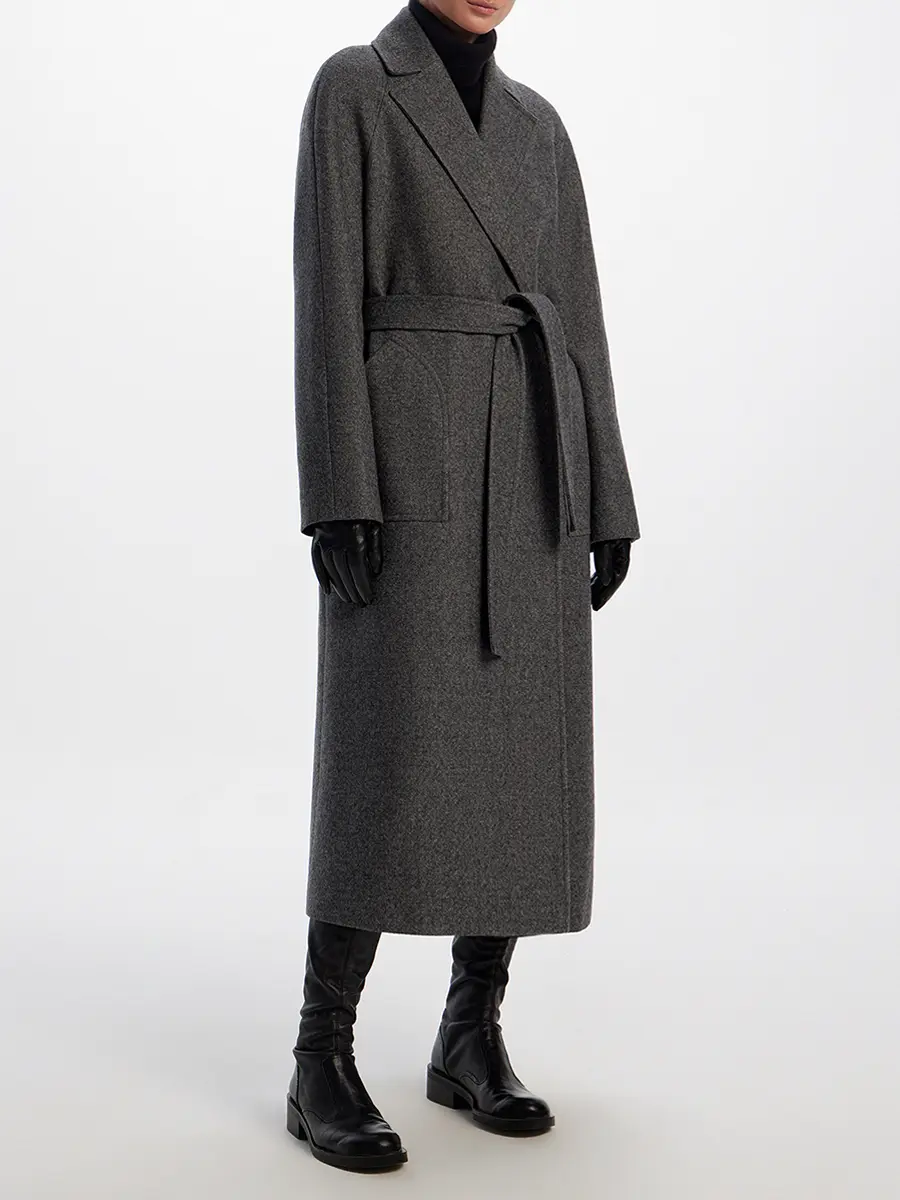 Пальто шерстяное