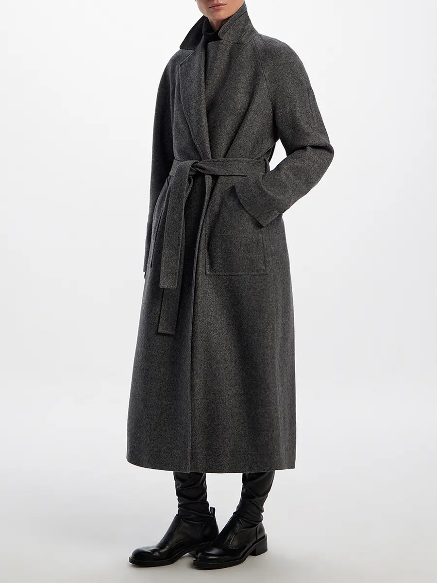 Пальто шерстяное