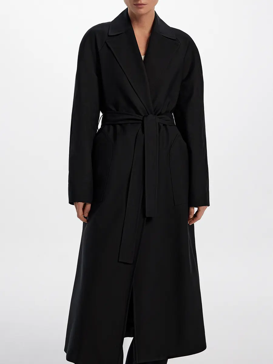 Тренч шерстяной