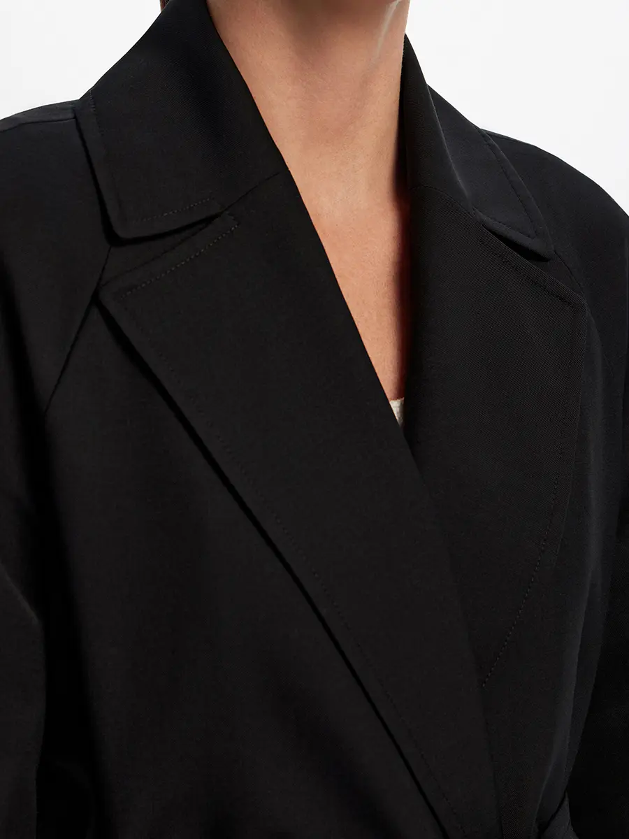 Тренч шерстяной