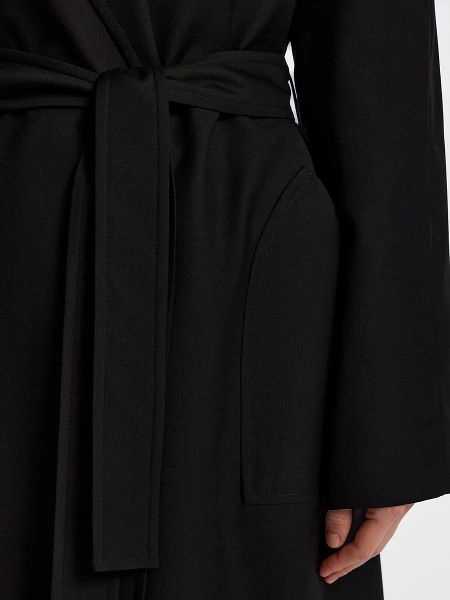 Тренч шерстяной