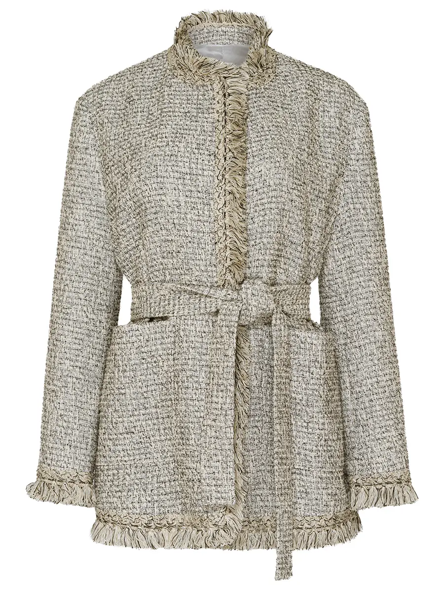 Жакет твидовый