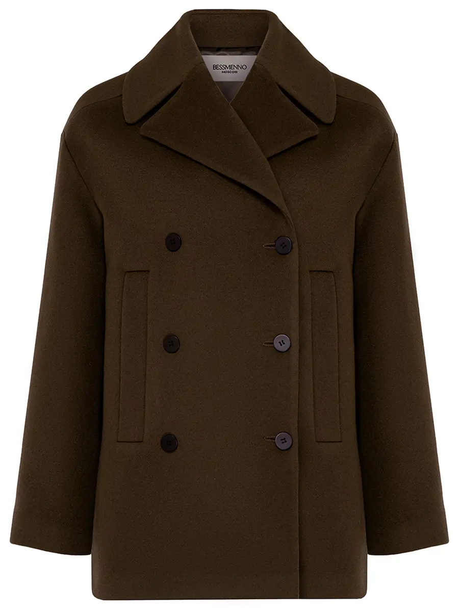 Полупальто шерстяное