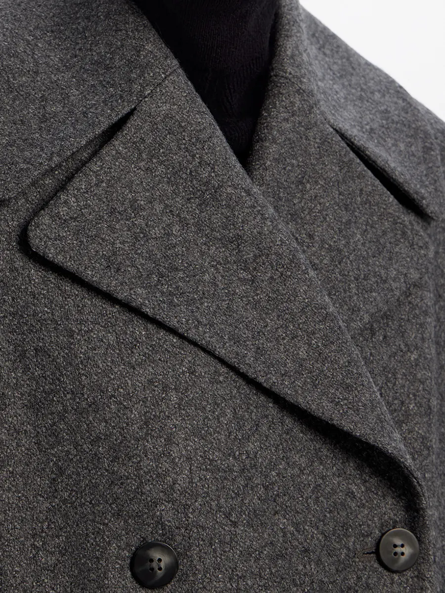 Полупальто шерстяное