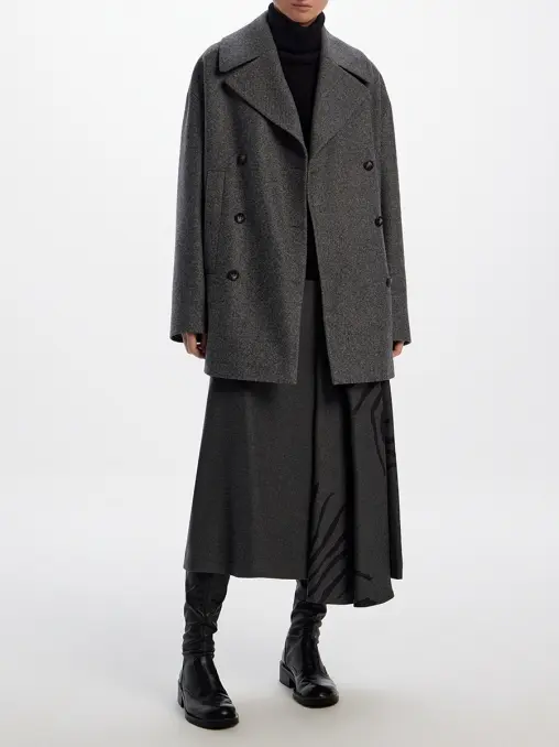 Полупальто шерстяное BESSMENNO