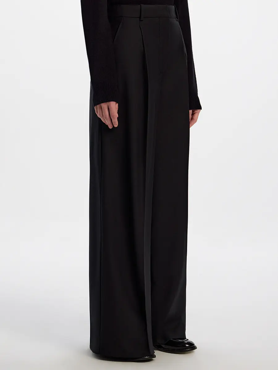 Брюки шерстяные