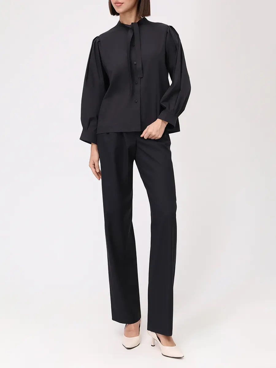 Брюки шерстяные