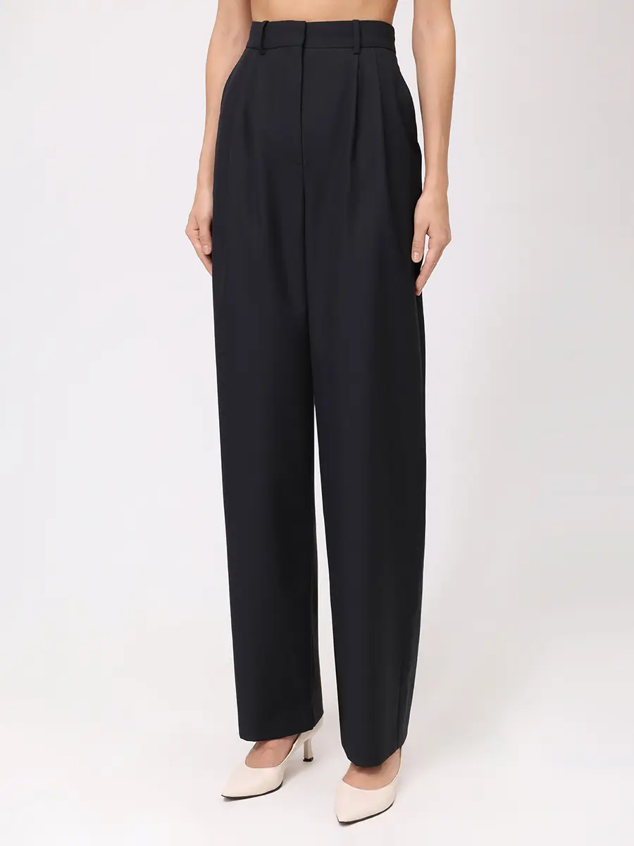 Брюки шерстяные