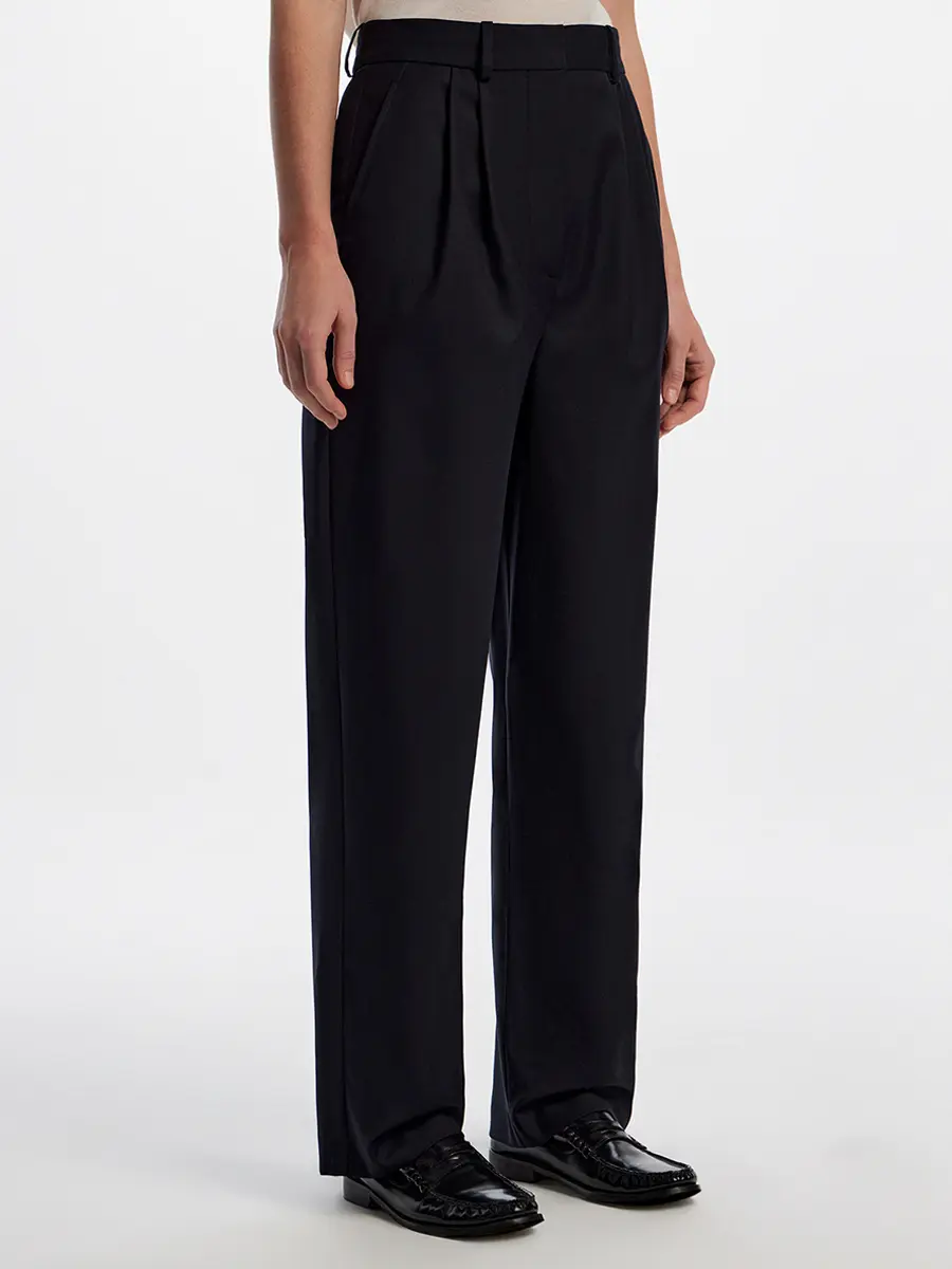 Брюки шерстяные