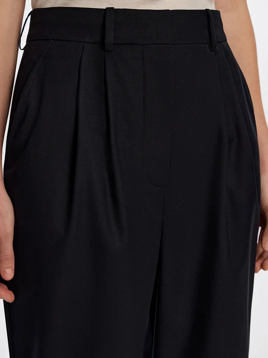 Брюки шерстяные