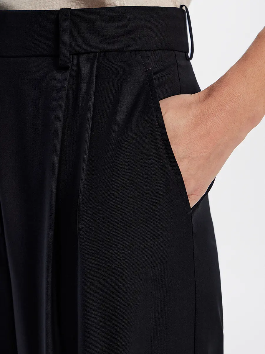 Брюки шерстяные