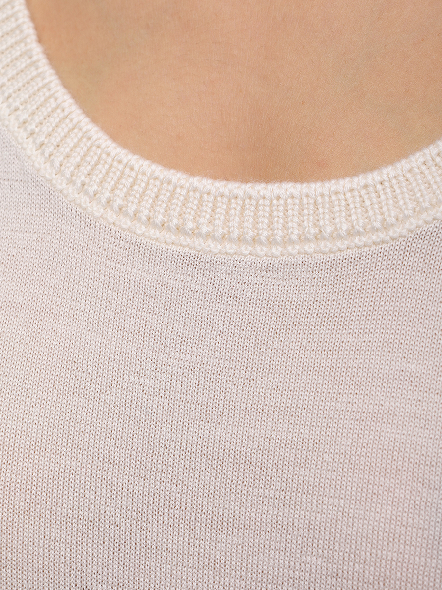 Топ из кашемира и шелка