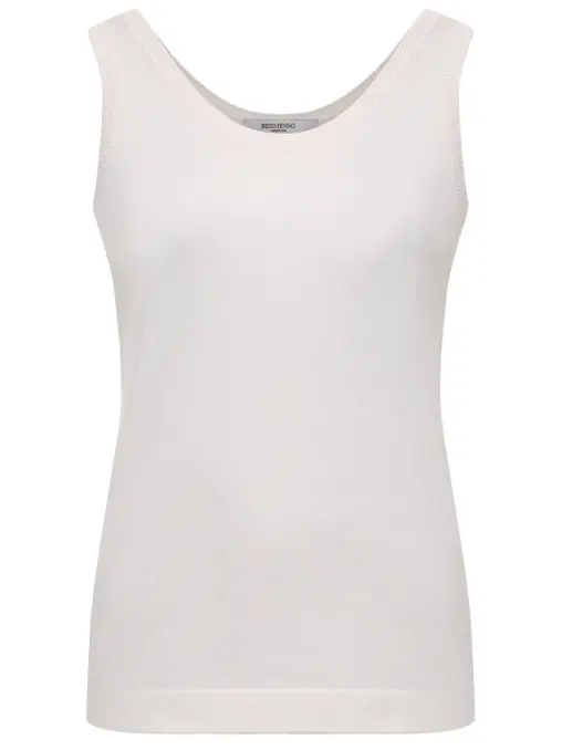 Топ из кашемира и шелка BESSMENNO