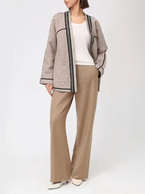 Топ из кашемира и шелка BESSMENNO