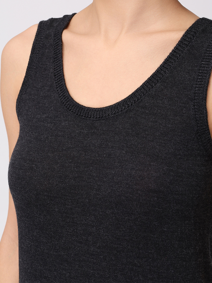 Топ из кашемира и шелка