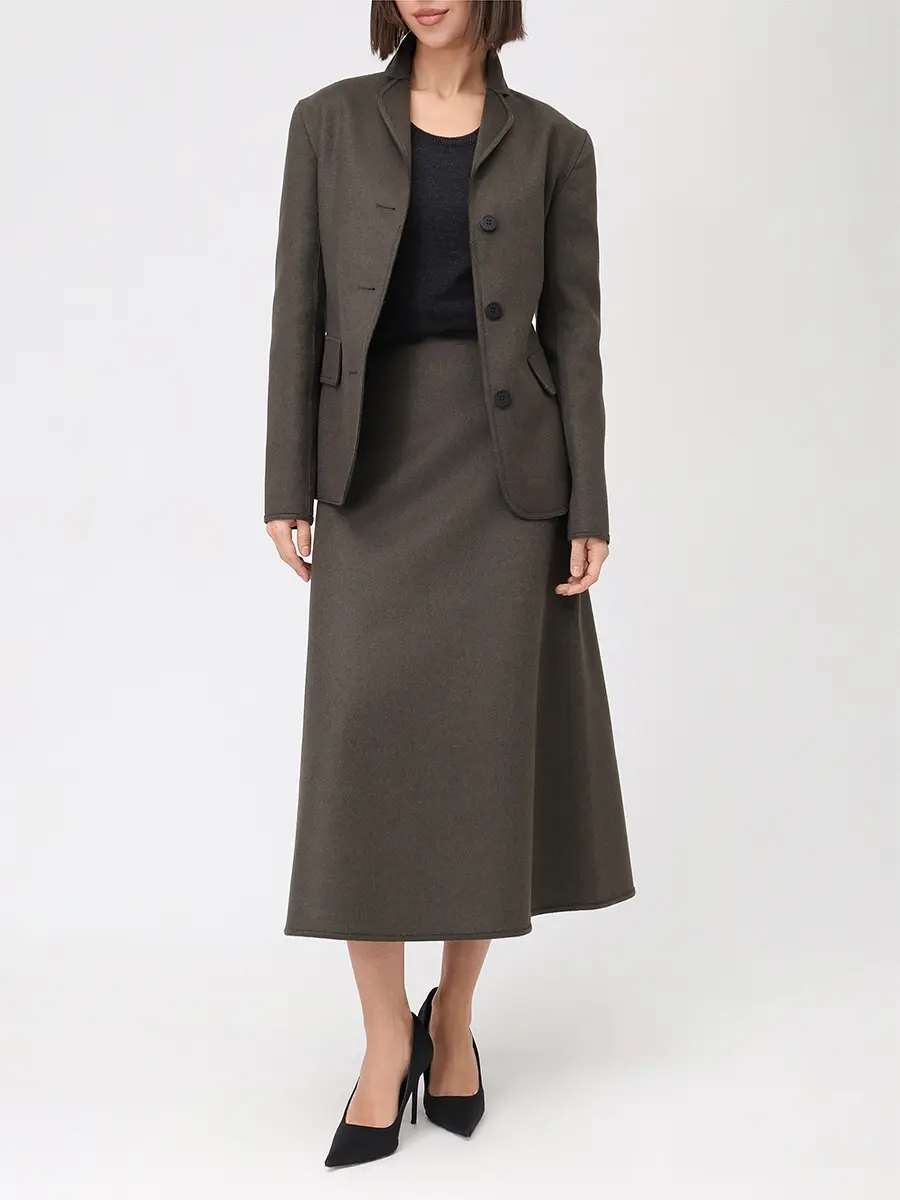 Топ из кашемира и шелка