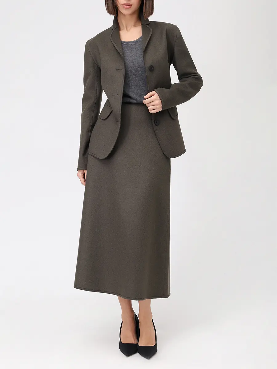 Топ из кашемира и шелка