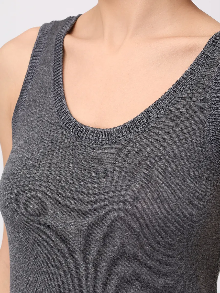 Топ из кашемира и шелка