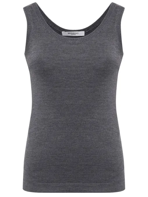 Топ из кашемира и шелка BESSMENNO