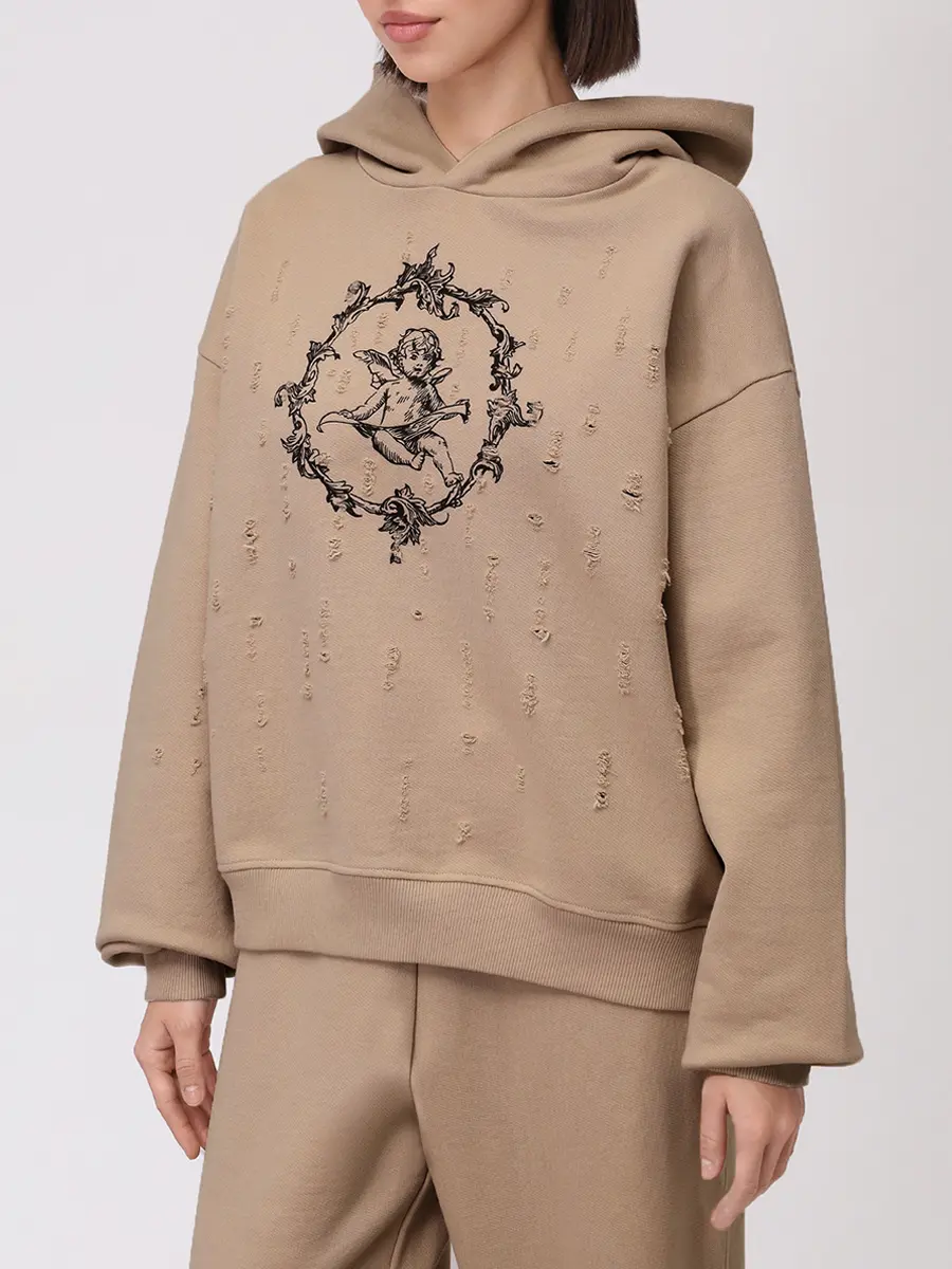 Худи хлопковое