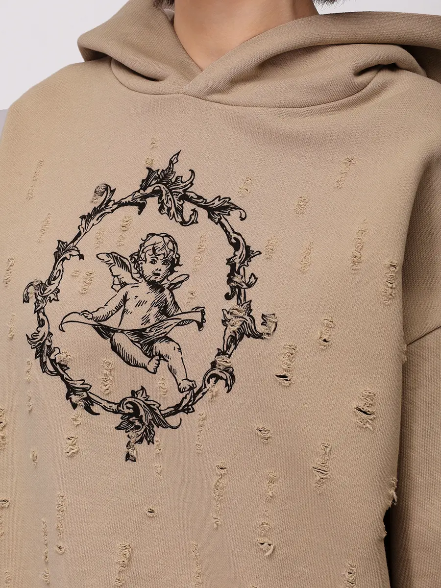 Худи хлопковое