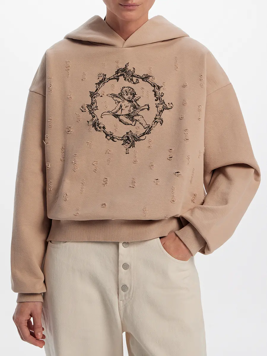 Худи хлопковое