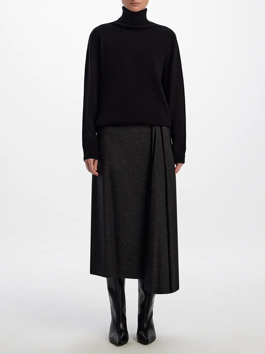 Водолазка из кашемира и шелка