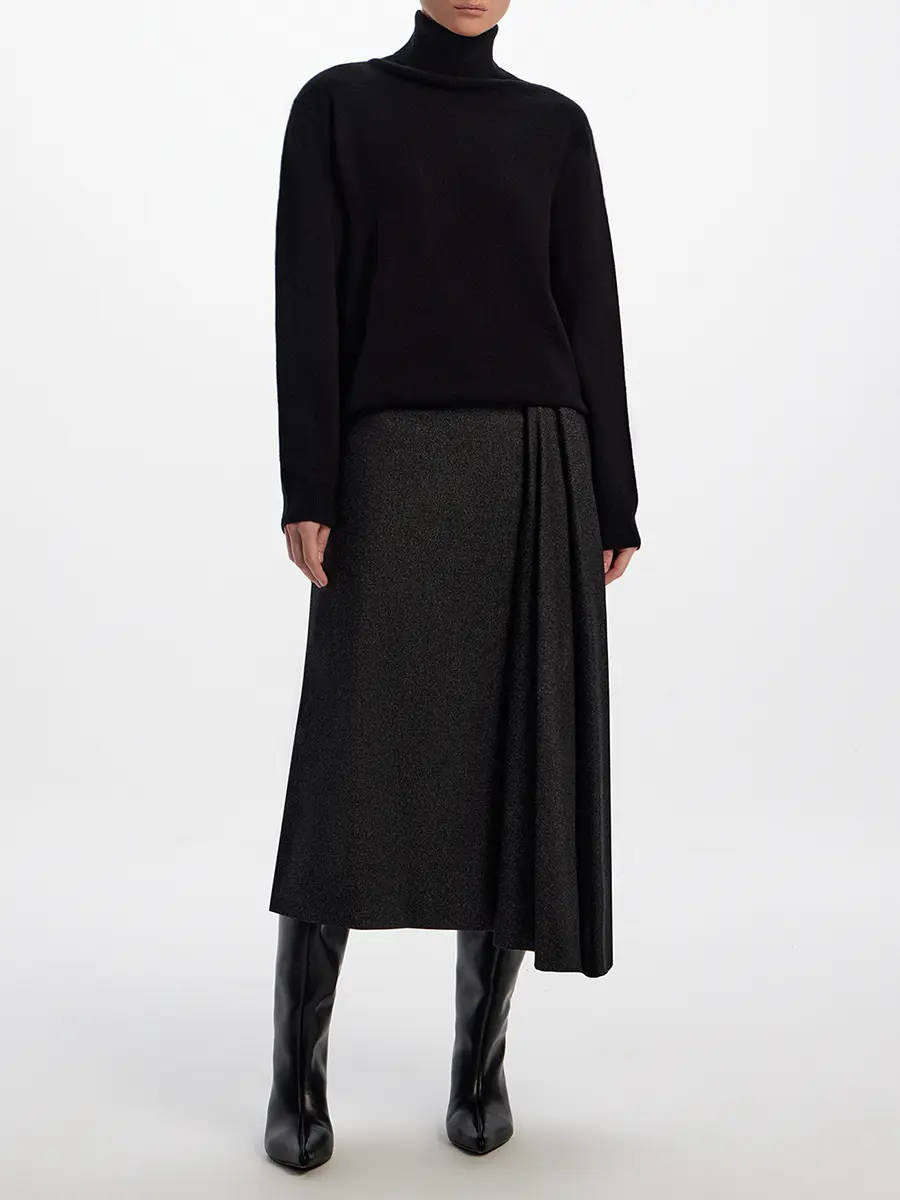 Водолазка из кашемира и шелка