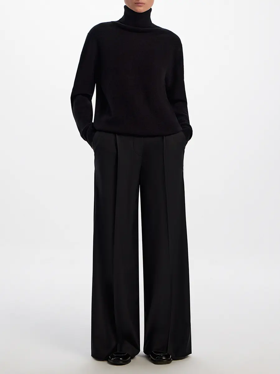 Водолазка из кашемира и шелка