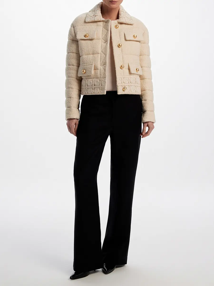 Куртка с кружевом