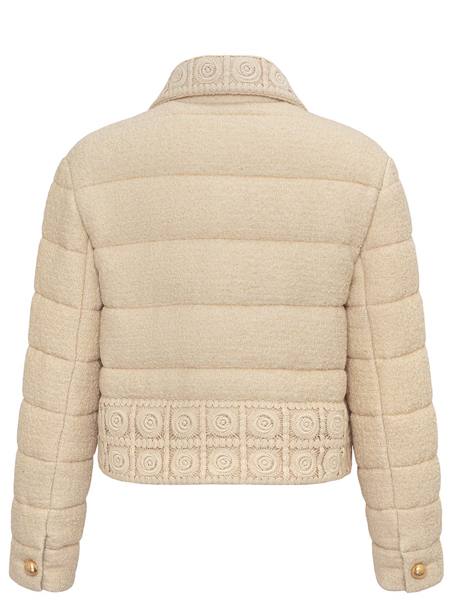 Куртка с кружевом