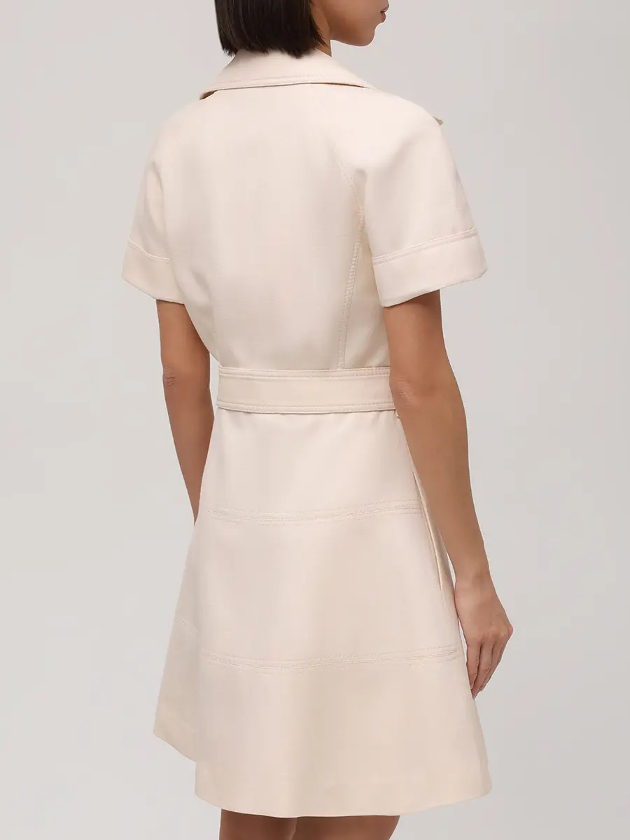 Платье однотонное