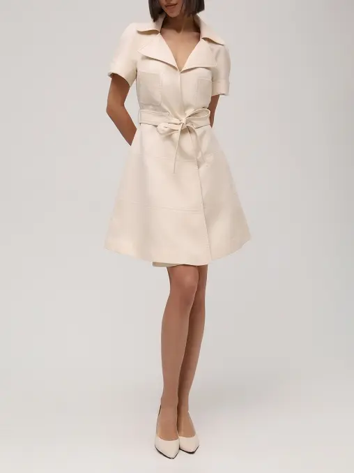 Платье однотонное BESSMENNO