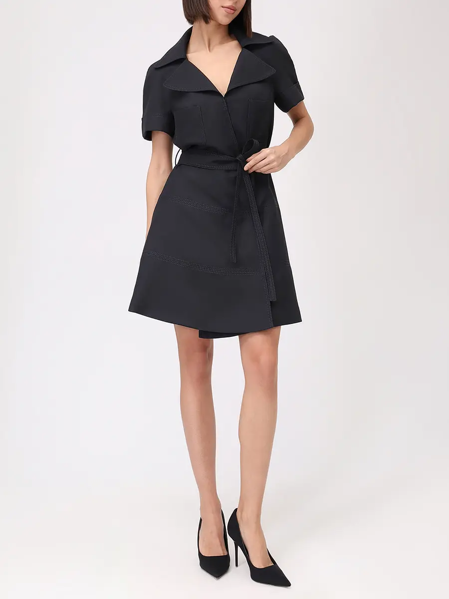 Платье шерстяное