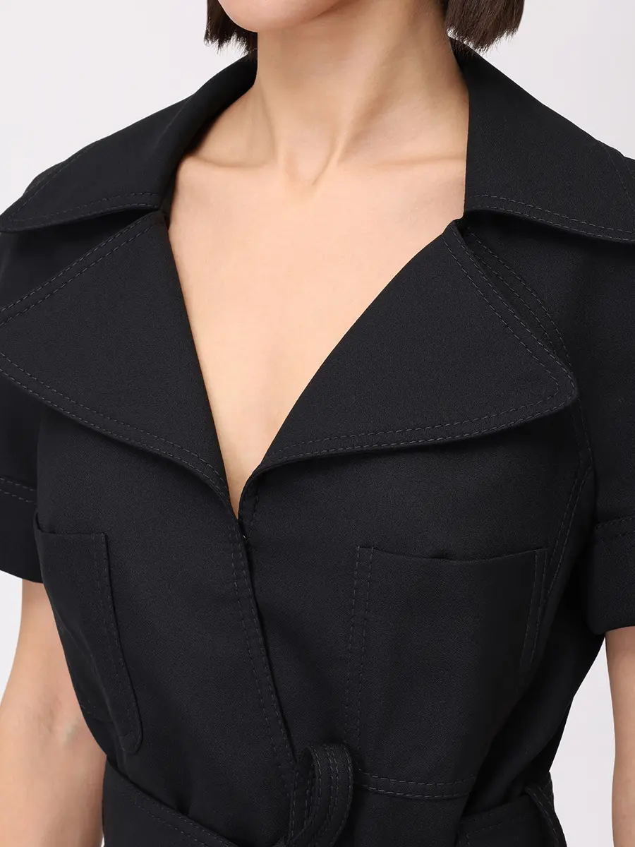 Платье шерстяное