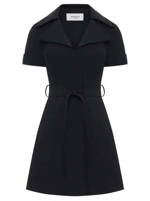 Платье шерстяное BESSMENNO