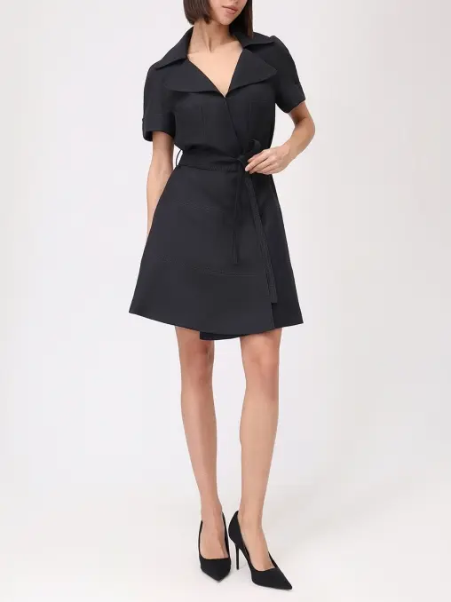 Платье шерстяное BESSMENNO