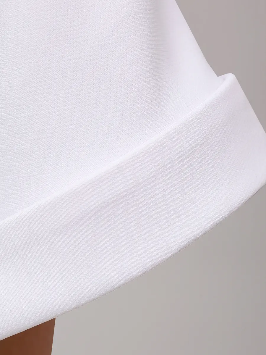 Платье-рубашка однотонное