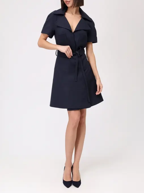 Платье однотонное BESSMENNO